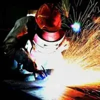 Welding work