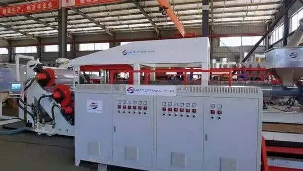 ATS-120 PP Plastic Sheet Extruder Machine