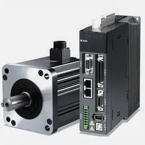 Servo motor and drive