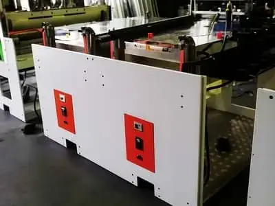 Silicon oil coating unit