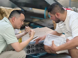 Africa - Compact Thermoforming Machine for Plastic Cup Lids