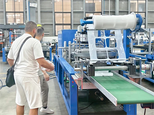 Africa - Compact Thermoforming Machine for Plastic Cup Lids