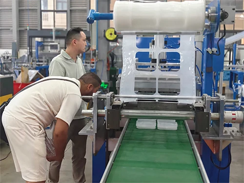 Africa - Compact Thermoforming Machine for Plastic Cup Lids